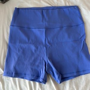 Ribbed biker short 5”